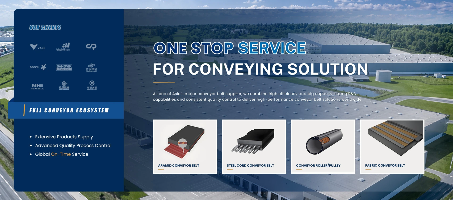 One Stop Service for Conveying Solution